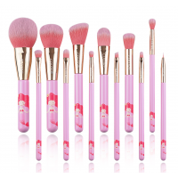 Private Label Customize 10 Years Experience  Cosmetic  Logo Best Mermaid  Makeup Brushes Set  2020